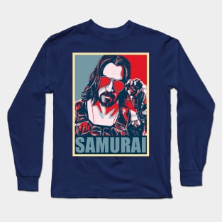 Cyberpunk - Johnny Silverhand - Samurai Long Sleeve T-Shirt